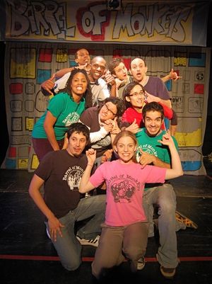 Christina Anthony, Donnell Williams, Bradford Stevens, Philip Markle, Jason Sperling; (center row, left to right) Mari Stratton, Tai Palmgren; (kneeling front row, left to right) Ricardo Gamboa, Rani Waterman and Brandon Cloyd @ BroadwayWorld Christina Anthony, Donnell Williams, Bradford Stevens, Philip Markle, Jason Sperling; Photo